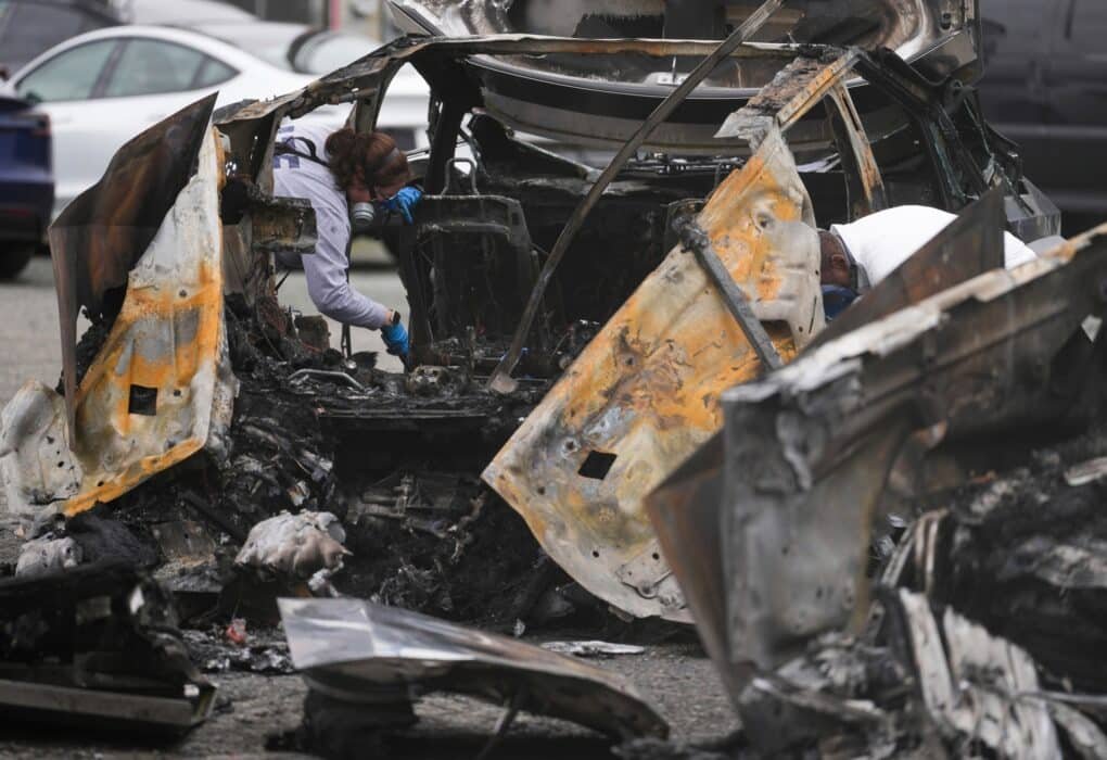 De that of Tesla Arson to face the "force of the law," says Ag Bondi