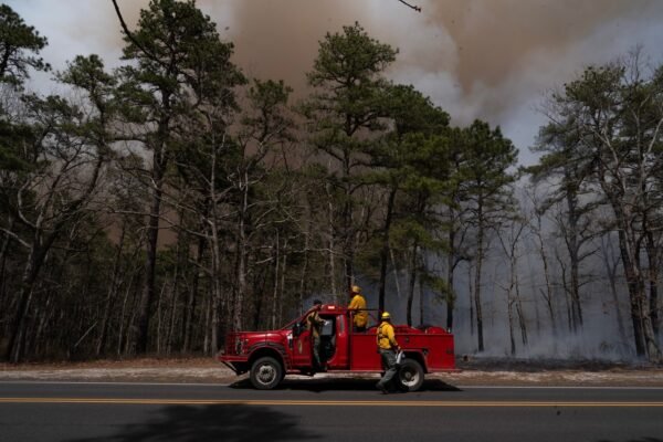 More than 13,000 acres burned in New Jersey, since smoke is expected to reach New York